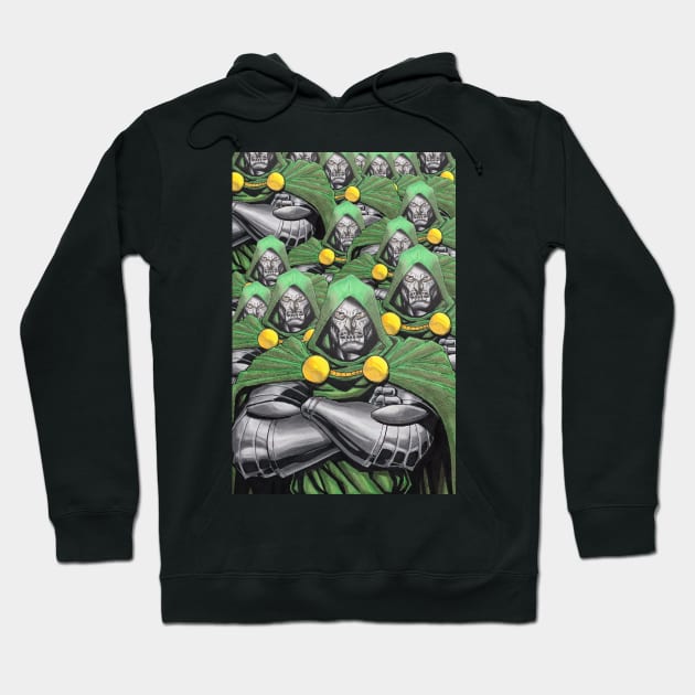 Dr Doom Hoodie by TheBeardedSumo